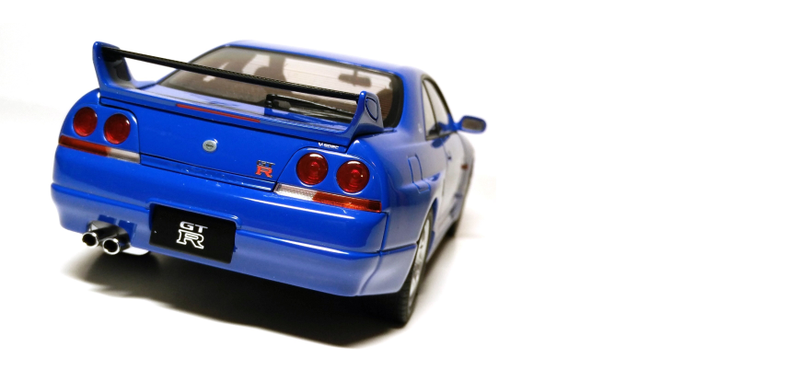 Illustration for article titled The Nissan Skyline GT-R (R33) V-Spec LM Limited in 1/18, by AUTOart